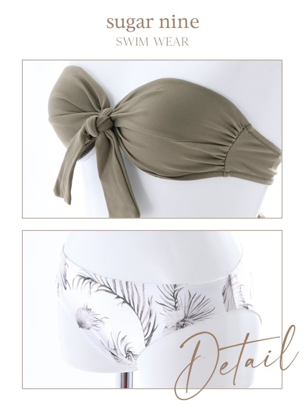 画像11: 【即日発送】【水着セール】【ビキニ】【水着】ヘルシーリーフバンドゥビキニ[YMT] (11)