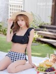 画像11: 【ビキニ】【水着】ギンガムフリルビキニ[YMT] (11)