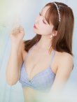 画像21: 【予約 / 5月中旬発送予定】【ビキニ】【水着】ツイードプリント バッククロスリボン クロスビキニ 2点セット [YMT] (21)