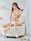 画像16: 【ビキニ】【水着】チュールリボン バストアップ ビキニ 2点セット[YMT]【一部予約 / 5月下旬-6月中旬発送予定】 (16)