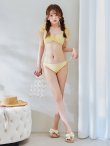 画像18: 【ビキニ】【水着】チュールリボン バストアップ ビキニ 2点セット[YMT]【一部予約 / 5月下旬-6月中旬発送予定】 (18)