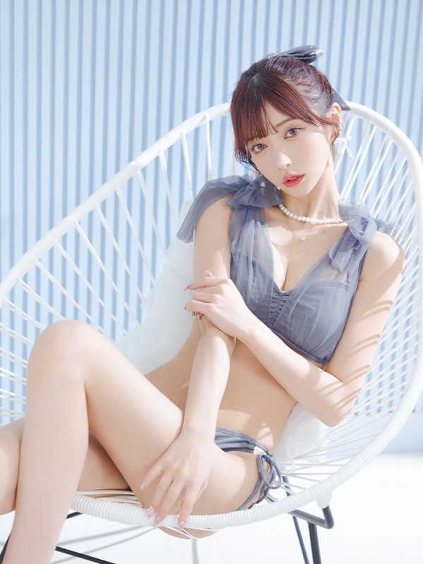 画像13: 【即日発送】【ビキニ】【水着】チュールリボン バストアップ ビキニ 2点セット[YMT] (13)