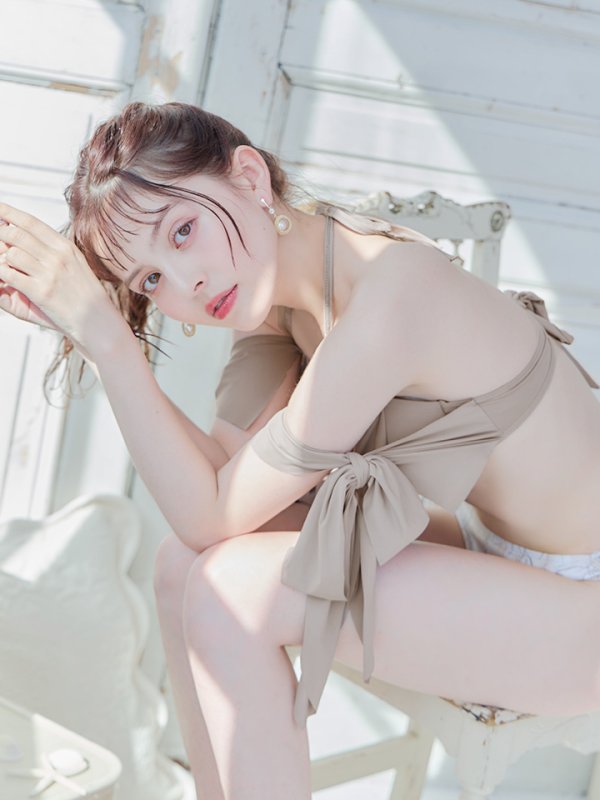 画像5: 【即日発送】【ビキニ】【水着】サイドリボンフリルビキニ[YMT][M210-HS-23NN] (5)