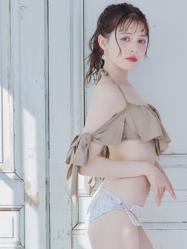 画像12: 【即日発送】【ビキニ】【水着】サイドリボンフリルビキニ[YMT][M210-HS-23NN] (12)