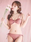 画像27: 【予約商品/6月下旬発送予定】【ビキニ】【水着】ショルダー紐シンプルビキニ 2点セット（MG-K018）[YMT] (27)