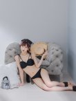 画像25: 【予約商品/6月下旬発送予定】【ビキニ】【水着】ショルダー紐シンプルビキニ 2点セット[YMT] (25)