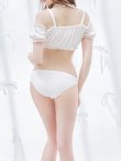 画像36: 【ビキニ】【水着】袖付きシャーリングトップス 4点セット【予約 / 7月上旬発送予定】[YMT] (36)