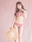 画像15: 【ビキニ】【水着】ホルターネックリブシンプルビキニ 2点セット【予約/7月上旬発送予定】[YMT] (15)