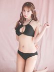 画像7: 【ビキニ】【水着】ホルターネックリブシンプルビキニ 2点セット【予約/7月上旬発送予定】[YMT] (7)