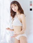 画像41: 【ビキニ】【水着】ホルターネックリブシンプルビキニ 2点セット【予約/7月上旬発送予定】[YMT] (41)