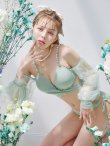 画像17: 【即日発送！】【ビキニ】【水着】ふんわりシアー長袖ビキニ 2点セット[YMT] (17)
