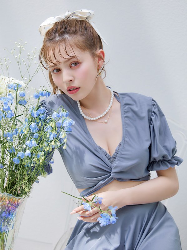 画像11: 【即日発送】【ビキニ】【水着】羽織＆スカート付き4WAYビキニ 4点セット[YMT] (11)