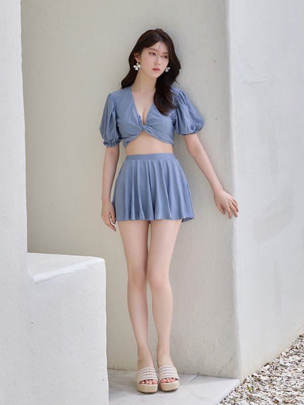 画像8: 【即日発送】【ビキニ】【水着】羽織＆スカート付き4WAYビキニ 4点セット[FB01]【一部予約商品/6月上旬発送予定】 (8)