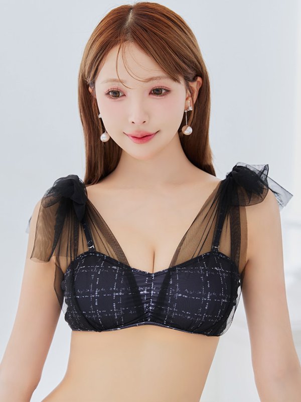 画像19: 【即日発送】【ビキニ】【水着】シアースリーブビキニ 2点セット [YMT] (19)