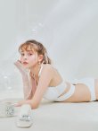 画像14: 【ノベルティ対象】【予約 / 6月中旬発送予定】【ビキニ】【水着】バッククロスリボンワンカラービキニ 2点セット [YMT] (14)