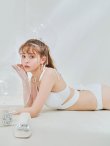 画像15: 【ノベルティ対象】【予約 / 6月中旬発送予定】【ビキニ】【水着】バッククロスリボンワンカラービキニ 2点セット [YMT] (15)