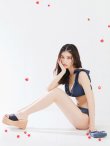 画像8: 【予約 / 7月上旬発送予定】【ビキニ】【水着】ショルダーリボンスタッズフリルビキニ 2点セット [YMT] (8)