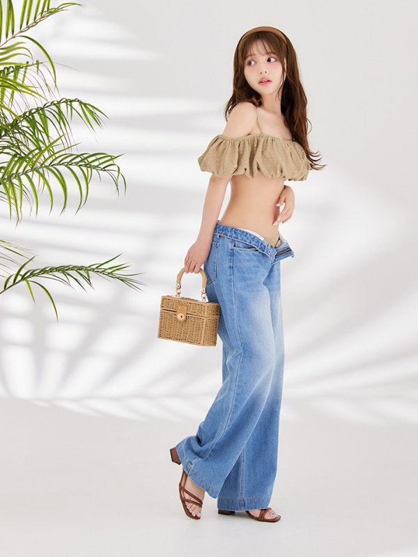 画像28: 【即日発送】【ビキニ】【水着】バルーンガーリービキニ   2点セット[FB01] (28)