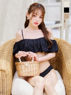 ワンショルフリルビキニ 2点セット