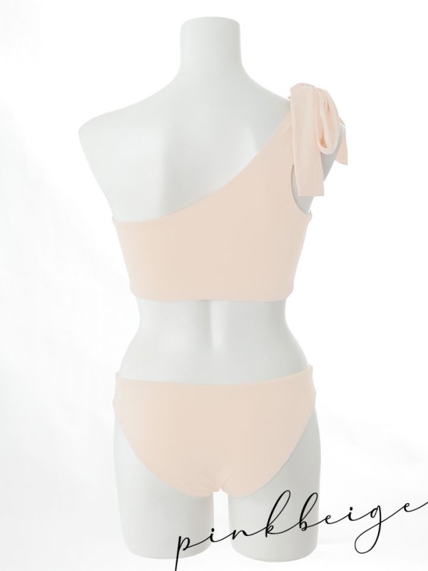 画像24: 【即日発送】【ビキニ】【水着】ワンショルリボンビキニ 2点セット [YMT] (24)