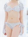 画像20: 【予約 / 6月下旬発送予定】【ビキニ】【水着】ドットリボン2WAYビキニ 2点セット [YMT] (20)