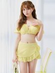 画像8: 【予約 / 6月下旬発送予定】【ビキニ】【水着】オフショルフレアスカートビキニ  4点セット[YMT]M274 (8)
