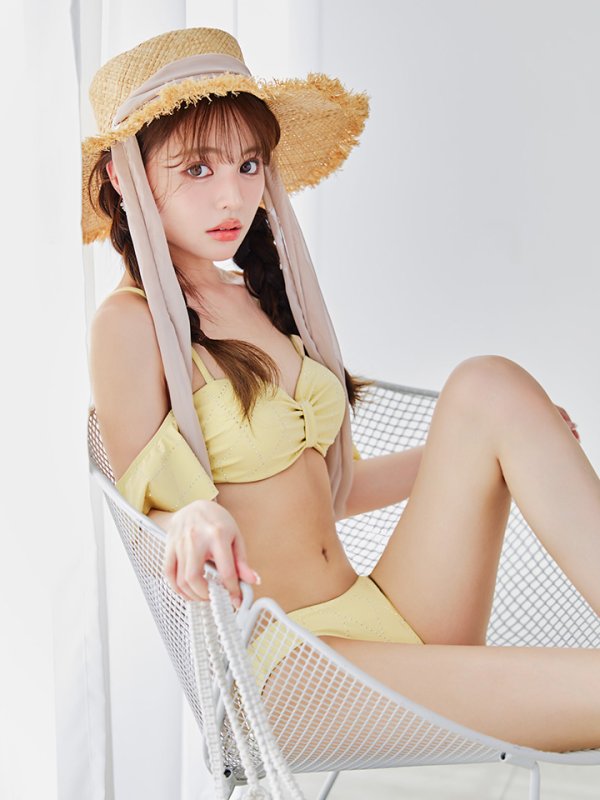 画像13: 【即日発送】【ビキニ】【水着】ビジューオフショルダーフリルビキニ 2点セット[YMT] (13)