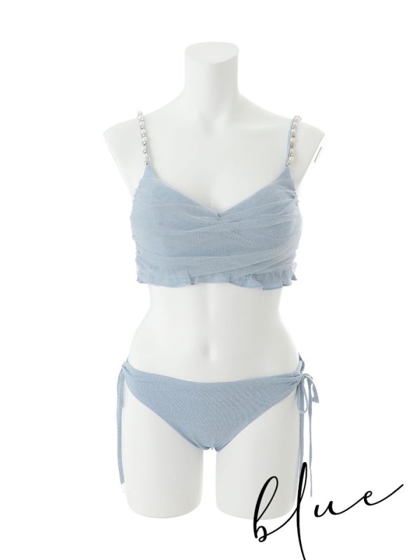 画像20: 【即日発送】【ビキニ】【水着】ラメチュールバックリボンビキニ [FB01] (20)