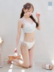 画像2: 【予約 / 7月上旬発送予定】【ビキニ】【水着】シンプルフリルビキニ [YMT] (2)