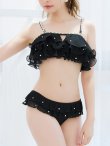 画像21: 【ノベルティ対象】【予約 / 6月下旬発送予定】【ビキニ】【水着】 ガーリーフリル×ビスチェ セットアップ ビキニ 2点セット[YMT] (21)