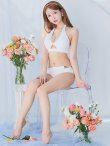 画像1: 【予約 / 6月下旬発送予定】【ビキニ】【水着】クロスホルターネックビキニ 2点セット [YMT] (1)