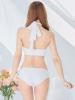 画像24: 【予約 / 6月下旬発送予定】【ビキニ】【水着】クロスホルターネックビキニ 2点セット [YMT] (24)