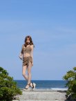 画像2: 【ビキニ】【水着】パレオ付きナチュラルビキニ 3点セット 3点セット[FB01]【予約 / 6月中旬発送予定】 (2)