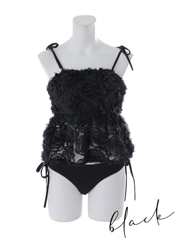 画像35: 【ビキニ】【水着】立体フラワービキニ 2点セット [FB01]【予約 / 6月上旬発送予定】 (35)