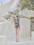 画像22: 【ビキニ】【水着】フリル×バイカラー・ハイウエストビキニ 2点セット 2点セット[FB01]【予約 /6月上旬発送予定】 (22)