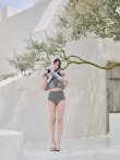 画像17: 【ビキニ】【水着】フリル×バイカラー・ハイウエストビキニ 2点セット 2点セット[FB01]【予約 /6月上旬発送予定】 (17)