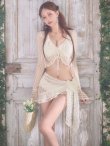 画像1: 【即日発送!】【ビキニ】【水着】Solle echo swimwear 4点セット[FB01] (1)