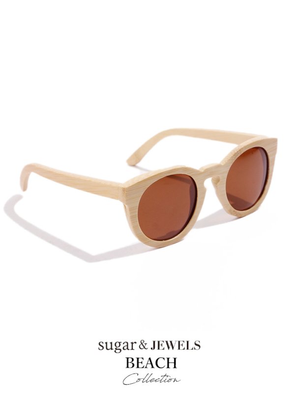 画像3: 【即日発送】【水着小物：サングラス】ウッドサングラス[HC03] (3)