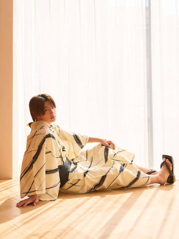 モデル：今井暖大　身長：173cm　着用サイズ：Lサイズ