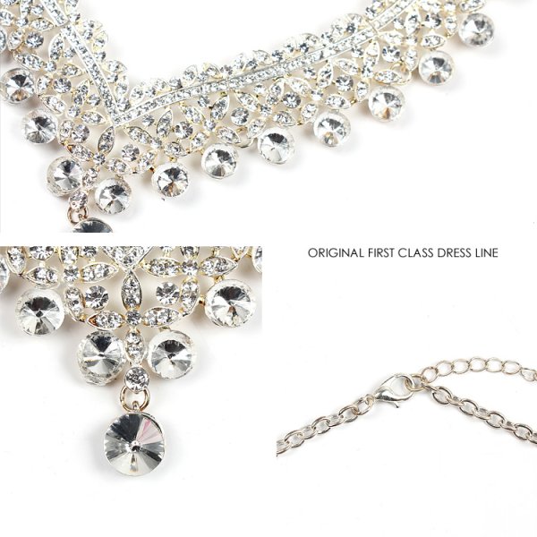 画像4: 【アクセサリー:セット】【Angel R】ラグジュアリーネックレス&ピアスSET【OF02C-U】 (4)