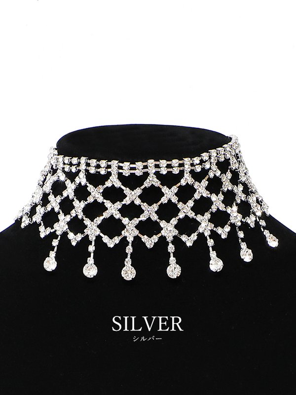 画像2: 【アクセサリー:ネックレス】【Angel R/エンジェルアール】デザインストーンチョーカーネックレス【OF02】 (2)