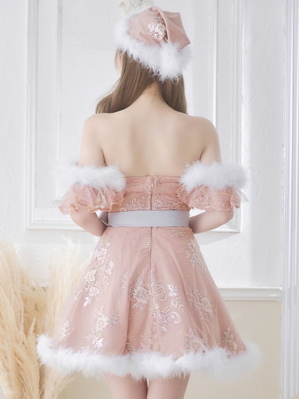 画像13: SALE!桜咲乃愛ちゃんコラボ☆ピンクフェアリーフレアサンタ【sugar nine サンタコス 7点セット】【S-Mサイズ/1カラー】[OF04] (13)