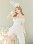 画像2: 【即日発送】桜咲乃愛ちゃんコラボ2WAY天使＆バニーコスプレ【コスプレ豪華10点セット】【S-Lサイズ】[HC02-H] (2)