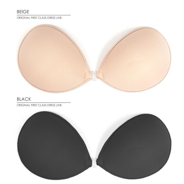 画像2: 再入荷!【AngelR/エンジェルアール】【A-Dサイズ/2カラー】ライトクロースヌードブラ【布薄型】[OF08-U] (2)