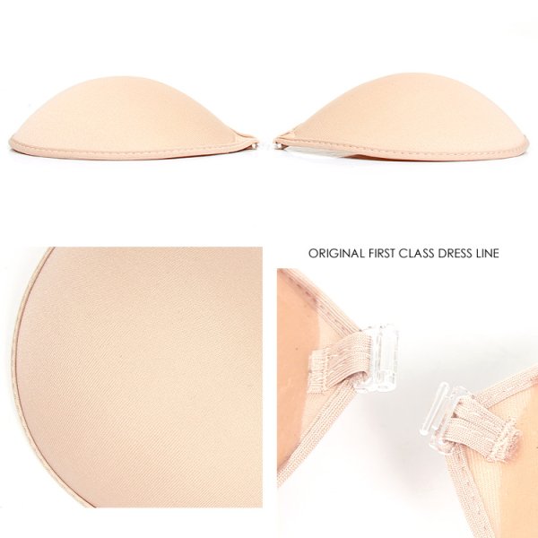 画像3: 再入荷!【AngelR/エンジェルアール】【A-Dサイズ/2カラー】ライトクロースヌードブラ【布薄型】[OF08-U] (3)