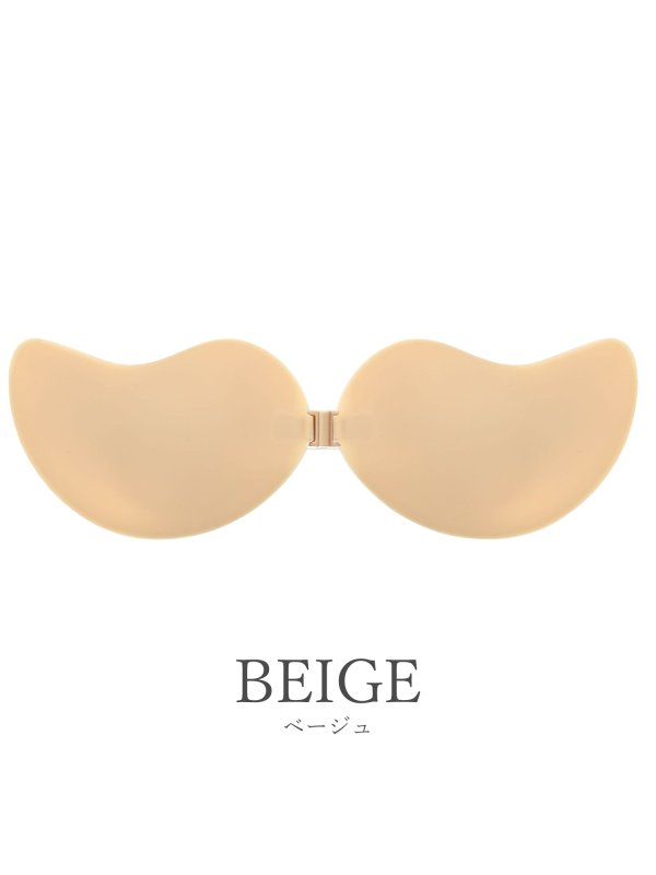 画像4: 【AngelR/エンジェルアール】【4サイズ/ 1カラー】 シリコンブラ/ ヌードブラ[OF08-U] (4)