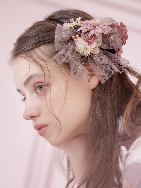 画像6: 【即日発送】【浴衣】大人スウィートフラワー薔薇ローズ浴衣【浴衣３点セット浴衣/帯/下駄】[YMT] (6)