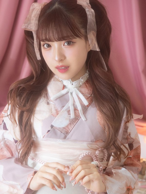 画像11: 【即日発送】【浴衣】大人スウィートフラワー 薔薇 ローズ 浴衣  【浴衣３点セット 浴衣/帯/下駄】[YMT] (11)