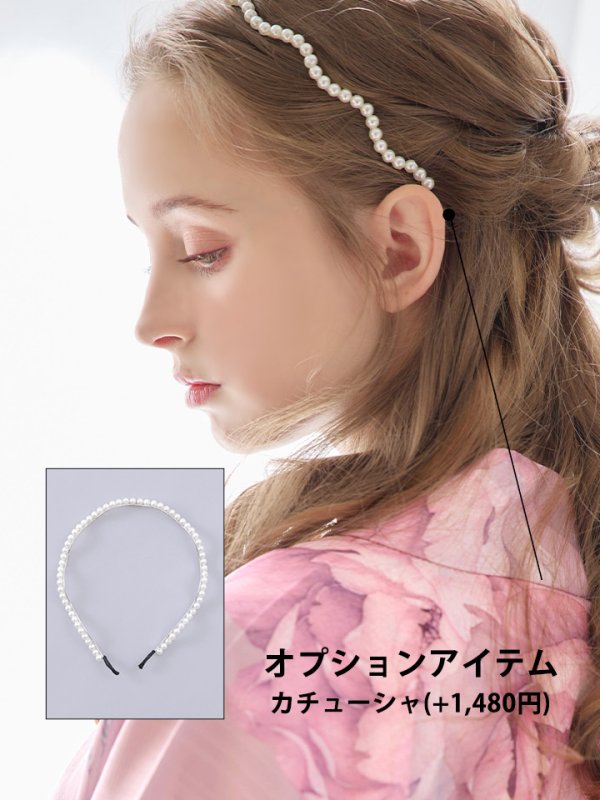 画像29: 【即日発送】【浴衣】大人スウィート/ピンク地に大柄牡丹浴衣[YMT] (29)