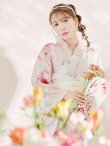 画像10: 【即日発送！】くすみピンクスウィート牡丹浴衣 OBI-siwa-200-kj-13-OW / HIMO-900-yn-8-P / HEKO-800-sb-5-W / YA-1079-kj-7-W /  GETA-01-kj-7-P/  [YMT] (10)